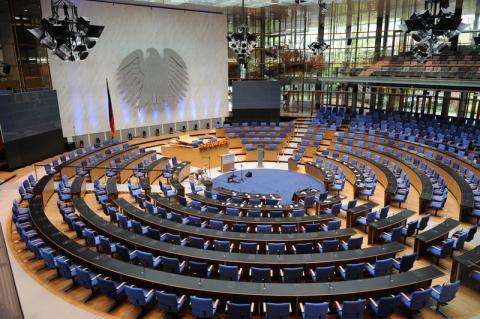 ehemaliger Plenarsaal des Deutschen Bundestages in Bonn